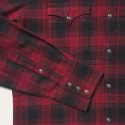 Brushed Twill Plaid Shirt