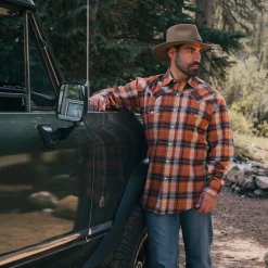 Brushed Twill Plaid Shirt