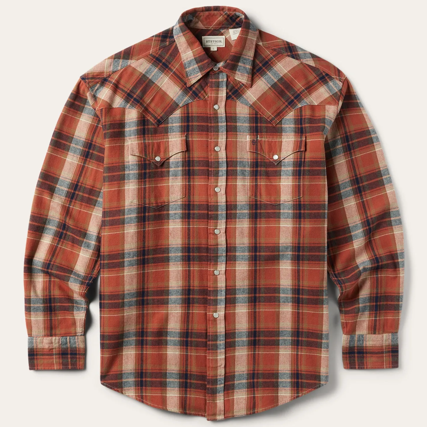 Brushed Twill Plaid Shirt