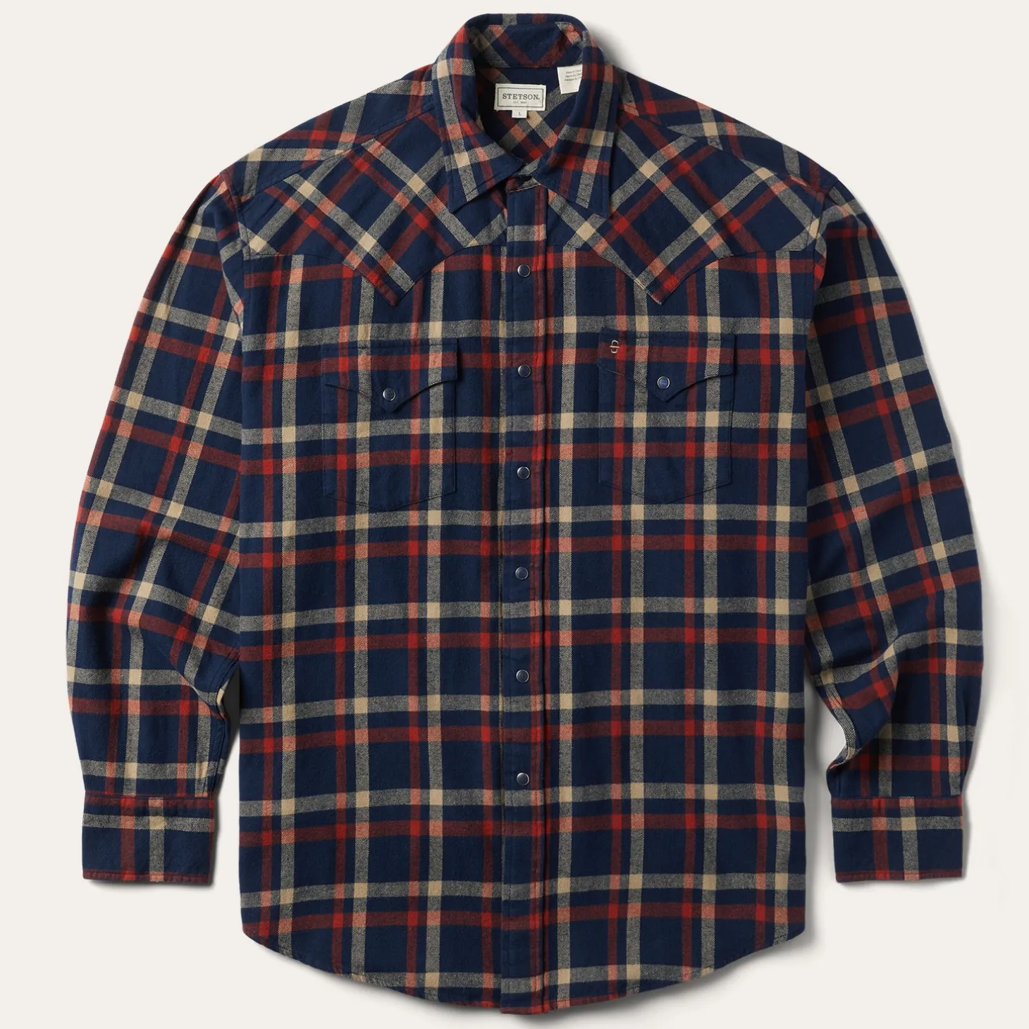 Brushed Twill Plaid Shirt
