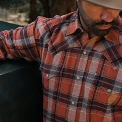 Brushed Twill Plaid Shirt