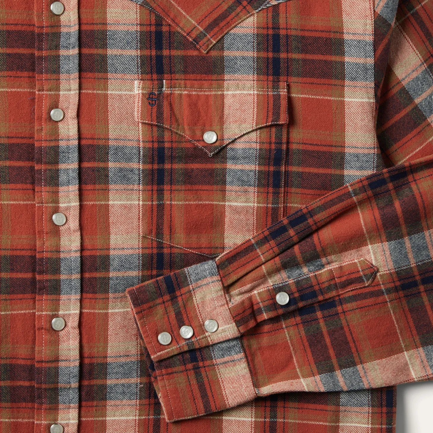 Brushed Twill Plaid Shirt