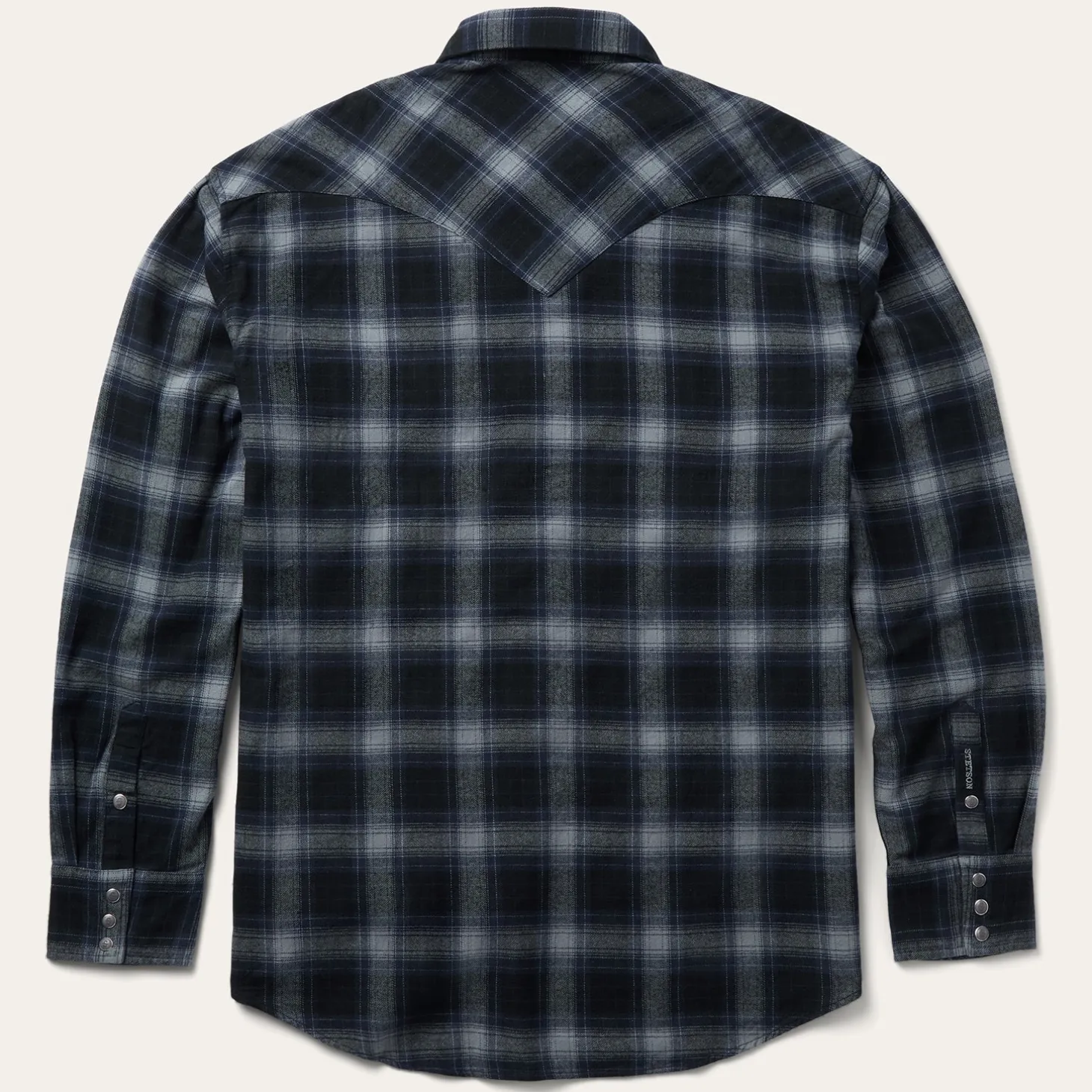 Brushed Twill Plaid Western Shirt