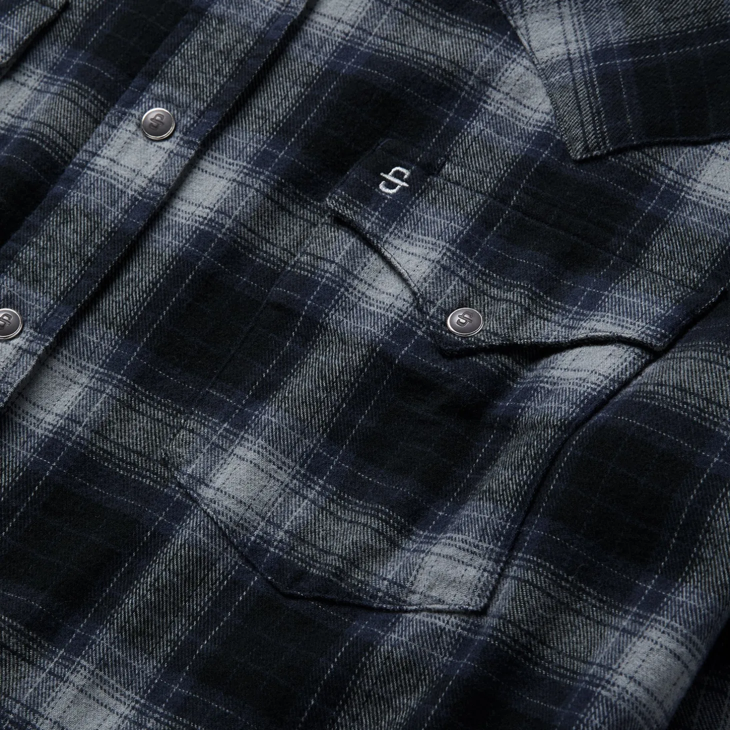 Brushed Twill Plaid Western Shirt