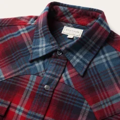 Brushed Twill Plaid Western Shirt
