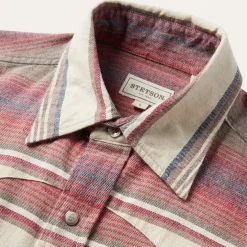 Brushed Twill Striped Shirt