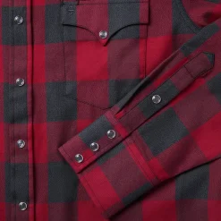 Buffalo Plaid Western Shirt