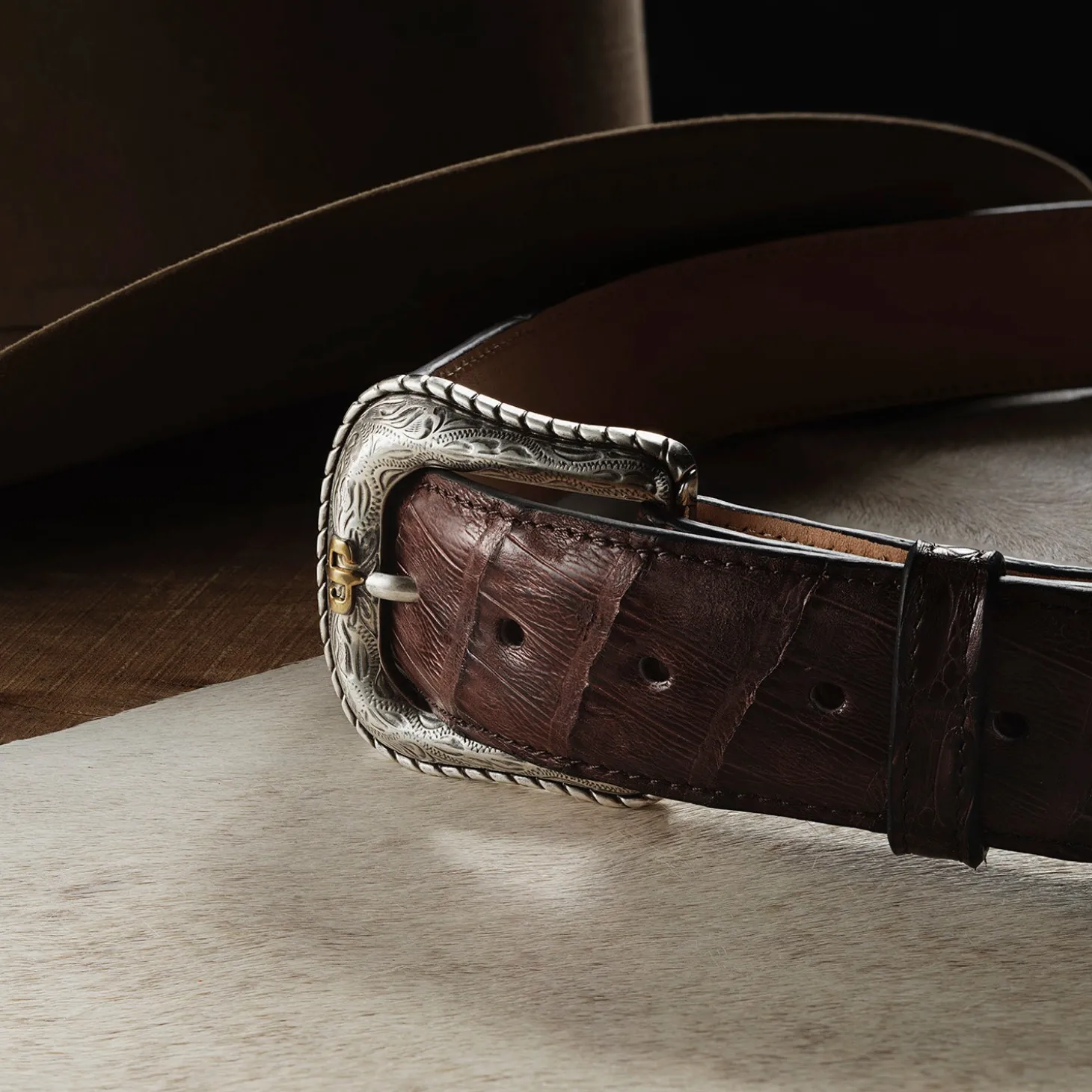 Caiman Western Tab Belt