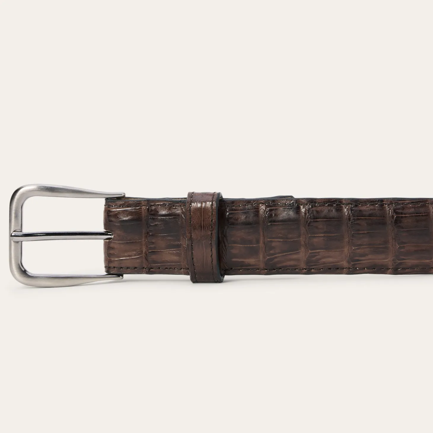 Caiman Western Tab Belt - 1 1/4" Width