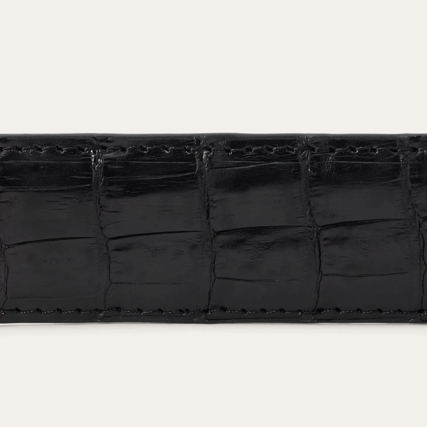 Caiman Western Tab Belt - 1 1/4" Width