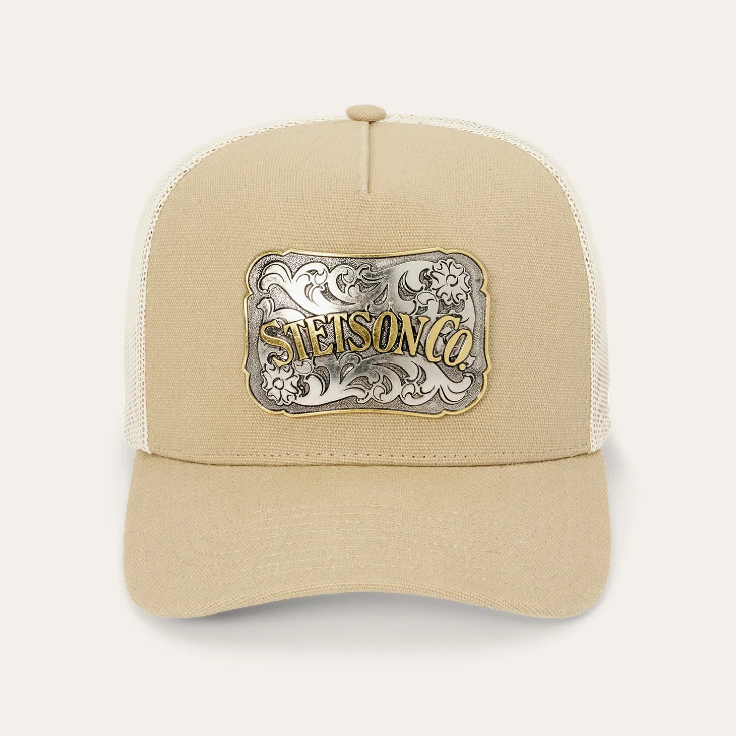 Canvas Plaque Trucker Hat