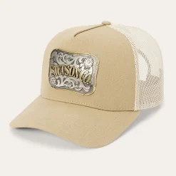 Canvas Plaque Trucker Hat