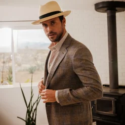Center Dent Panama Fedora