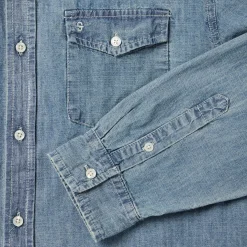 Chambray Button-Down Shirt