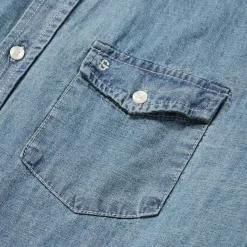 Chambray Button-Down Shirt