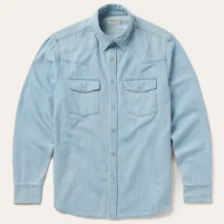 Chambray Oxford Western Shirt