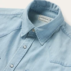 Chambray Oxford Western Shirt
