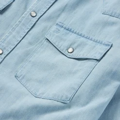 Chambray Oxford Western Shirt