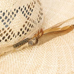 Chorus Straw Flat Brim Hat