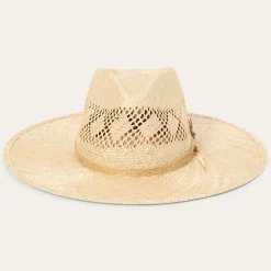 Chorus Straw Flat Brim Hat