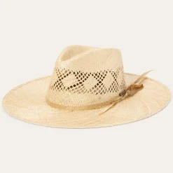 Chorus Straw Flat Brim Hat