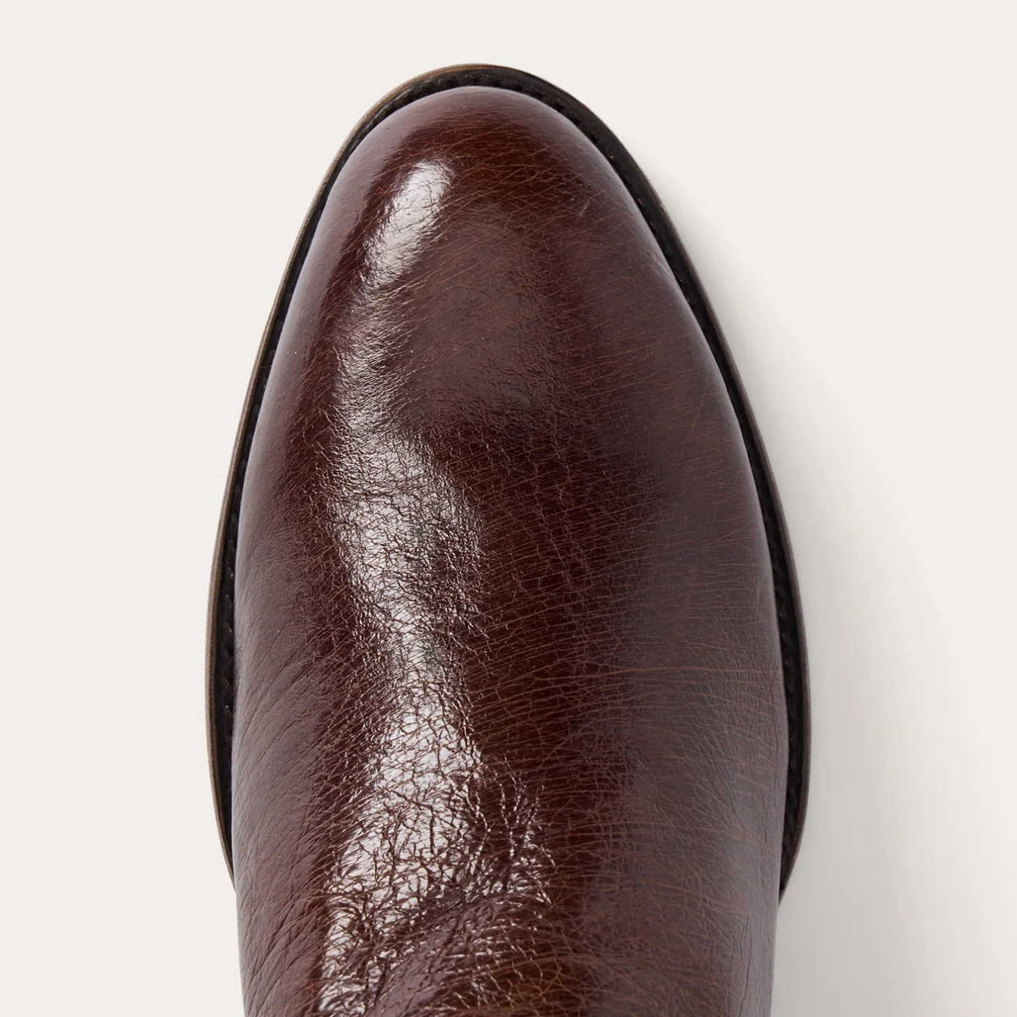 Clay Smooth Ostrich Roper Boots
