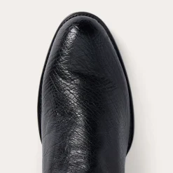 Clay Smooth Ostrich Roper Boots