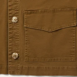 Corduroy Collar Canvas Barn Jacket