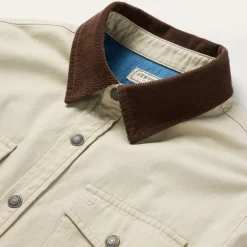 Corduroy Collar Shirt Jacket