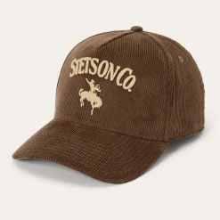 Corduroy Stetson Co. Baseball Hat