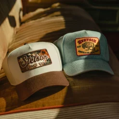 Cowhide Patch Trucker Hat