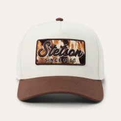 Cowhide Patch Trucker Hat