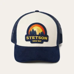 Cream Sunset Trucker Cap