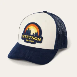Cream Sunset Trucker Cap