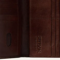 Croco Embossed Front Flap Wallet