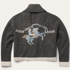 Cropped Retro Cowgirl Sweater