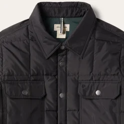 Crushable Black Parachute Jacket