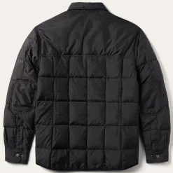 Crushable Black Parachute Jacket