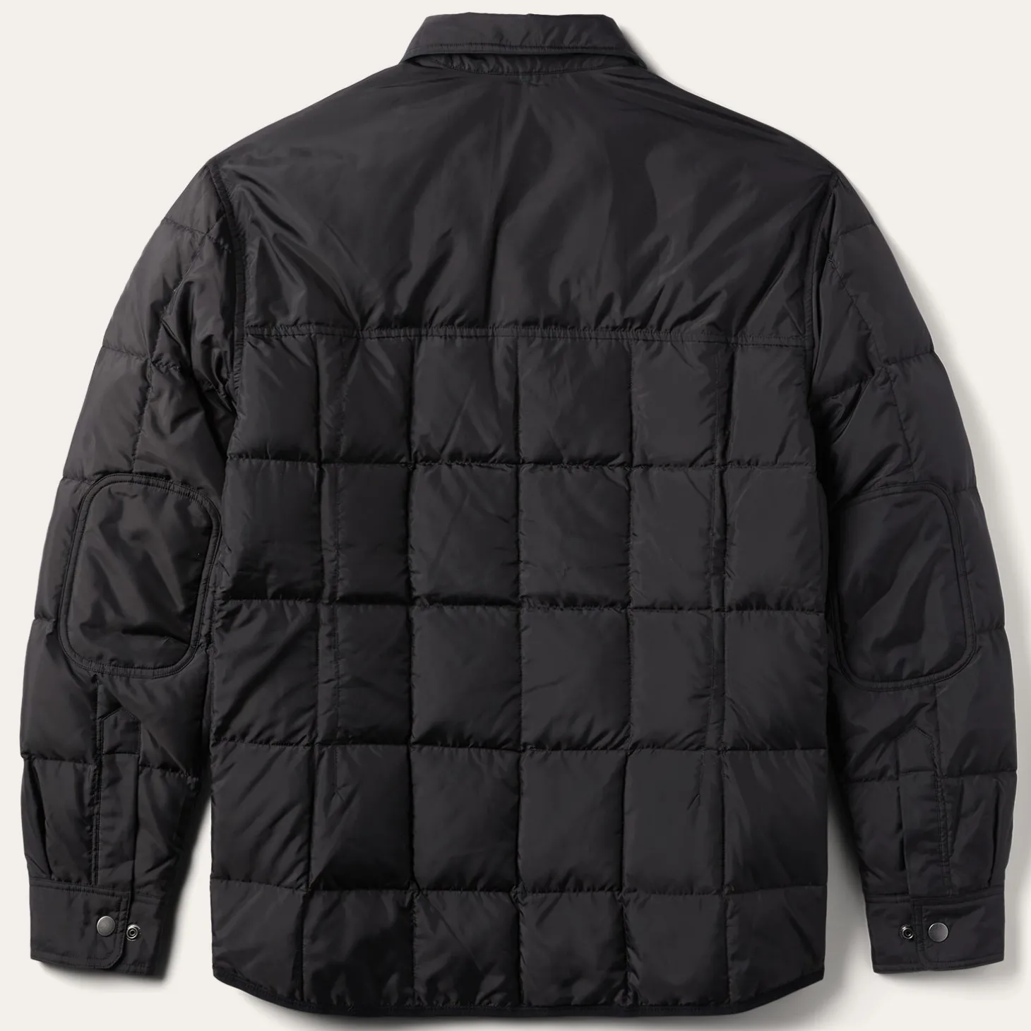 Crushable Black Parachute Jacket
