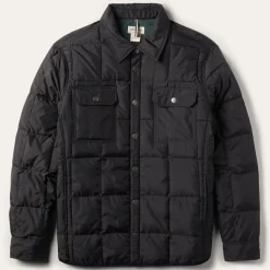 Crushable Black Parachute Jacket