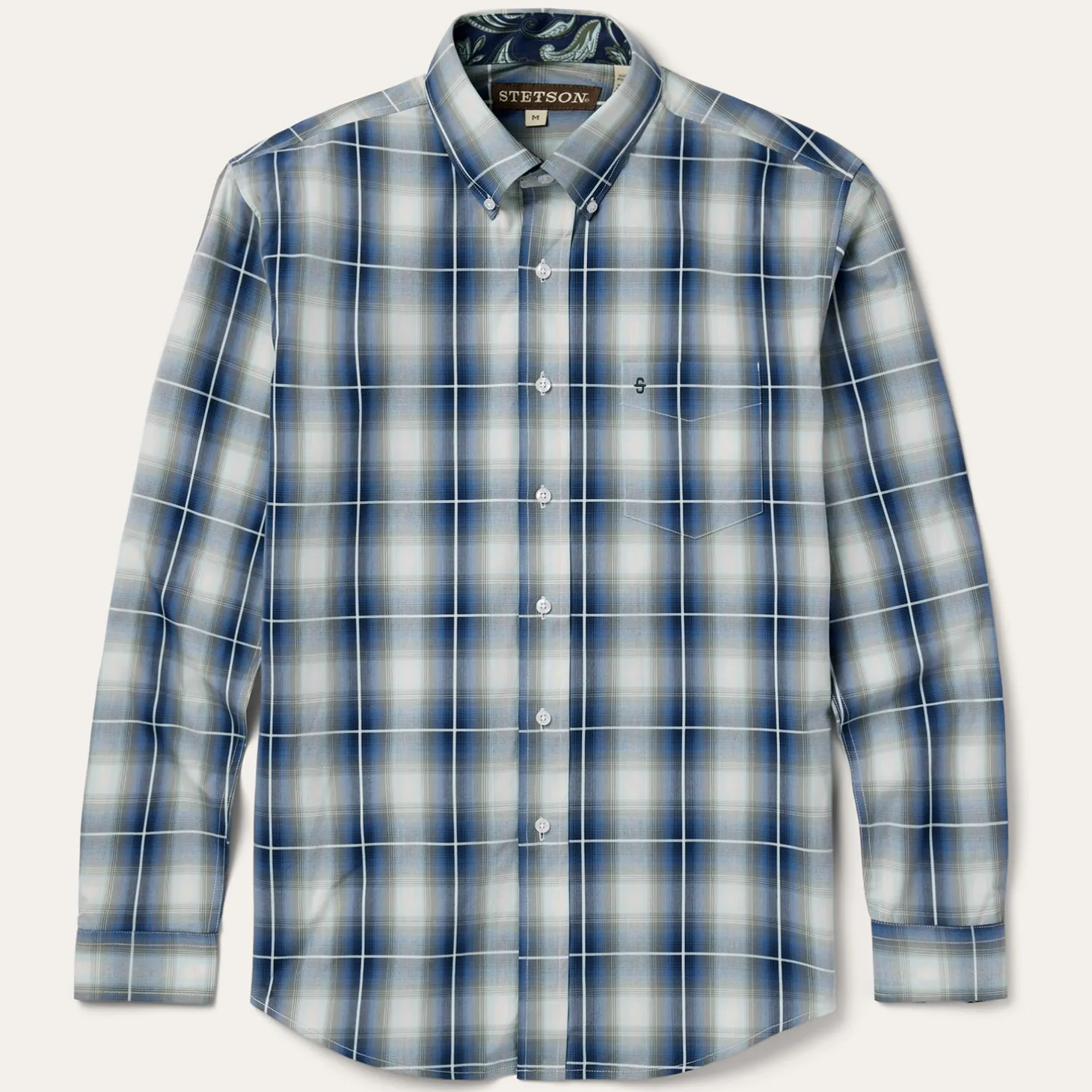 Crystal Plaid Button Down Shirt