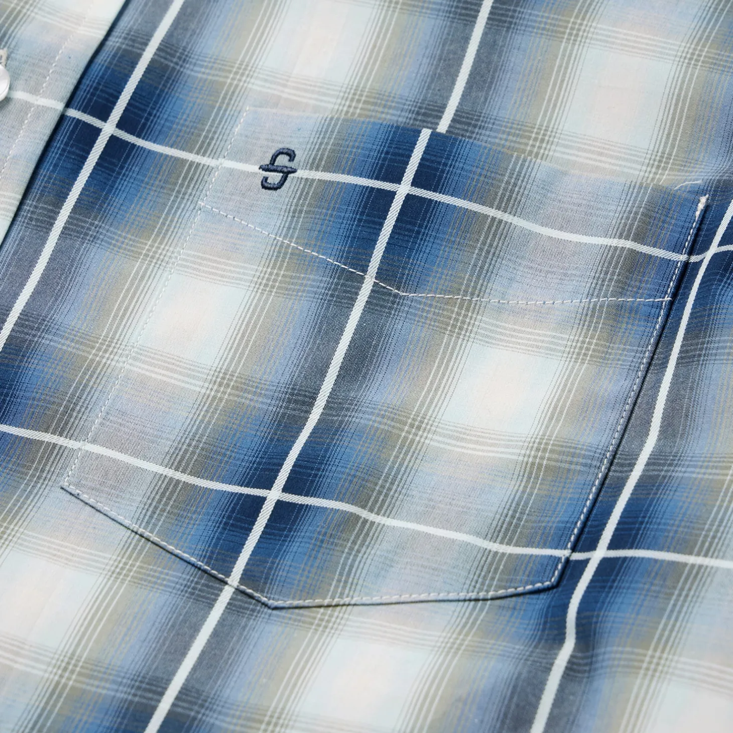 Crystal Plaid Button Down Shirt