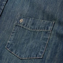 Dark Denim Western Shirt