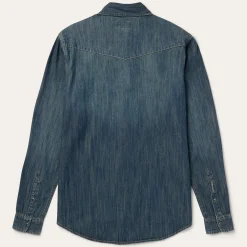 Dark Denim Western Shirt