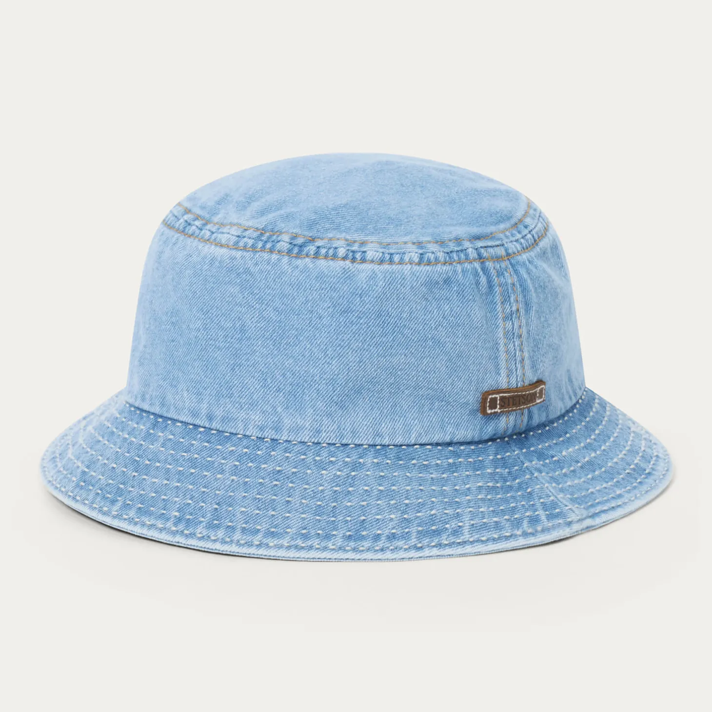 Denim Barista Bucket Hat