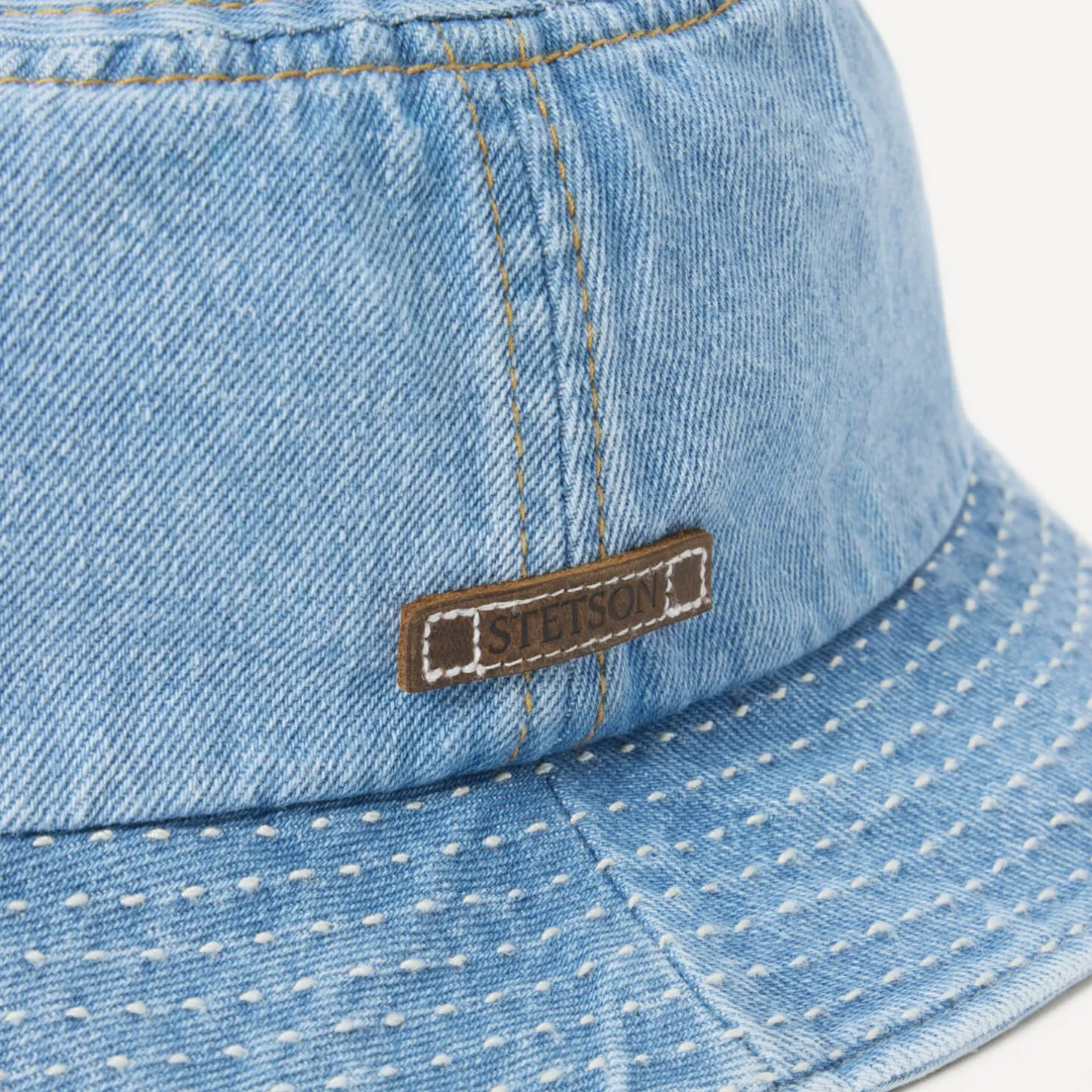 Denim Barista Bucket Hat