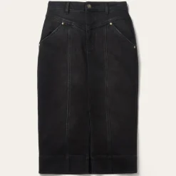 Denim Maxi Skirt