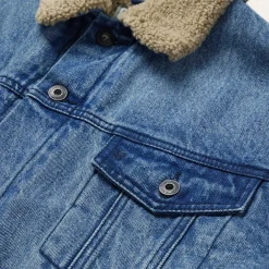 Denim Sherpa Jacket