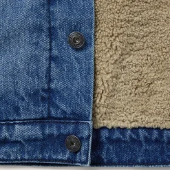 Denim Sherpa Jacket