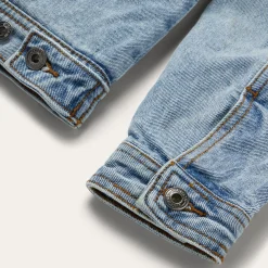 Denim Sherpa Lined Jacket
